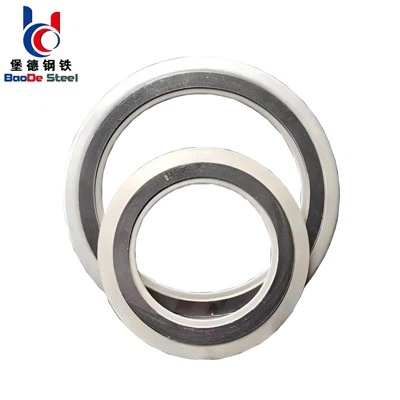 ASME B16.20 RF Прокладка со спиральной раной из нержавеющей стали Гибкий графитовый наполнитель